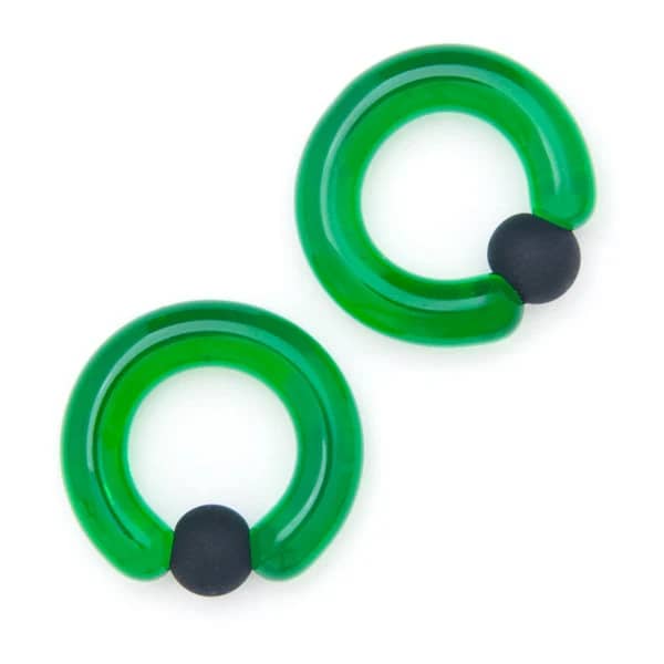 Simple Captive Bead Rings - priced per piece by Gorilla Glass