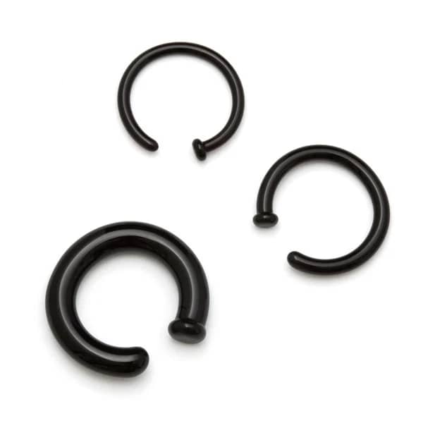 Gorilla Glass Nostril Ring Retainers