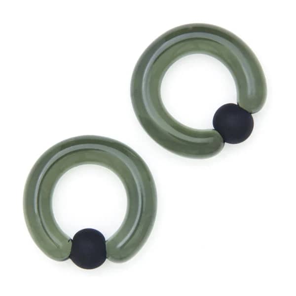 Simple Captive Bead Rings - priced per piece by Gorilla Glass