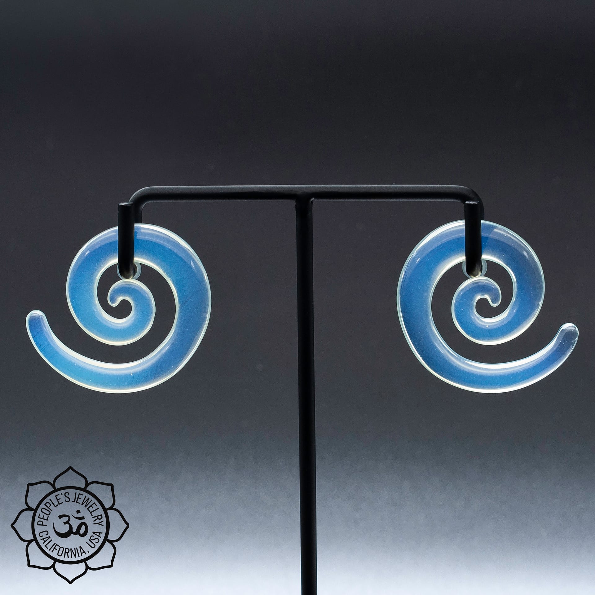 Opalite Spirals by Peoples Jewelry pair