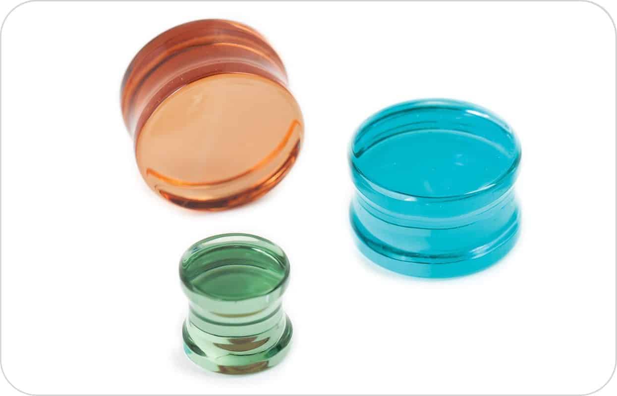 Gorilla Glass Crystal Solid Plugs