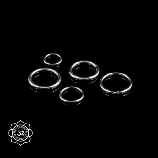 High Polish Niobium Seam Rings