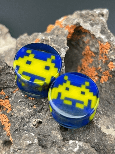 Space Invader Plugs by Gorilla Glass