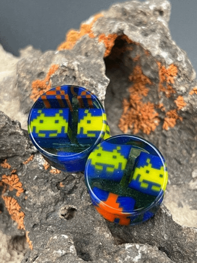 Space Invader Plugs by Gorilla Glass