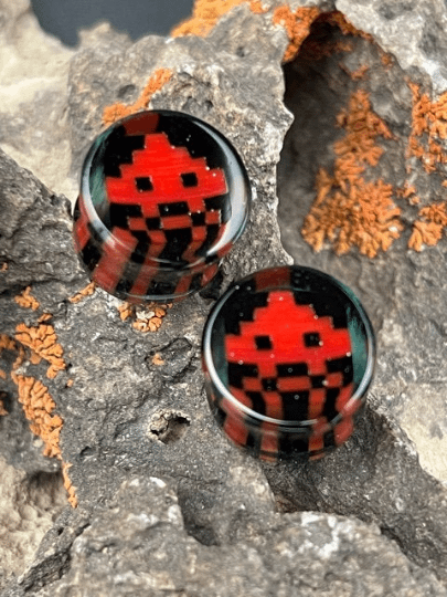 Space Invader Plugs by Gorilla Glass