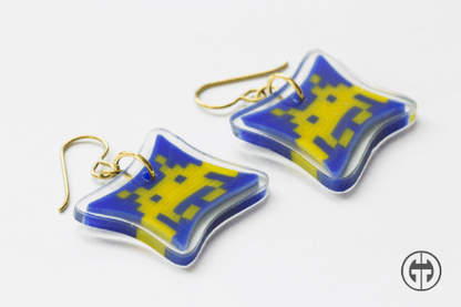 Space Invader Ranger Earrings by Gorilla Glass